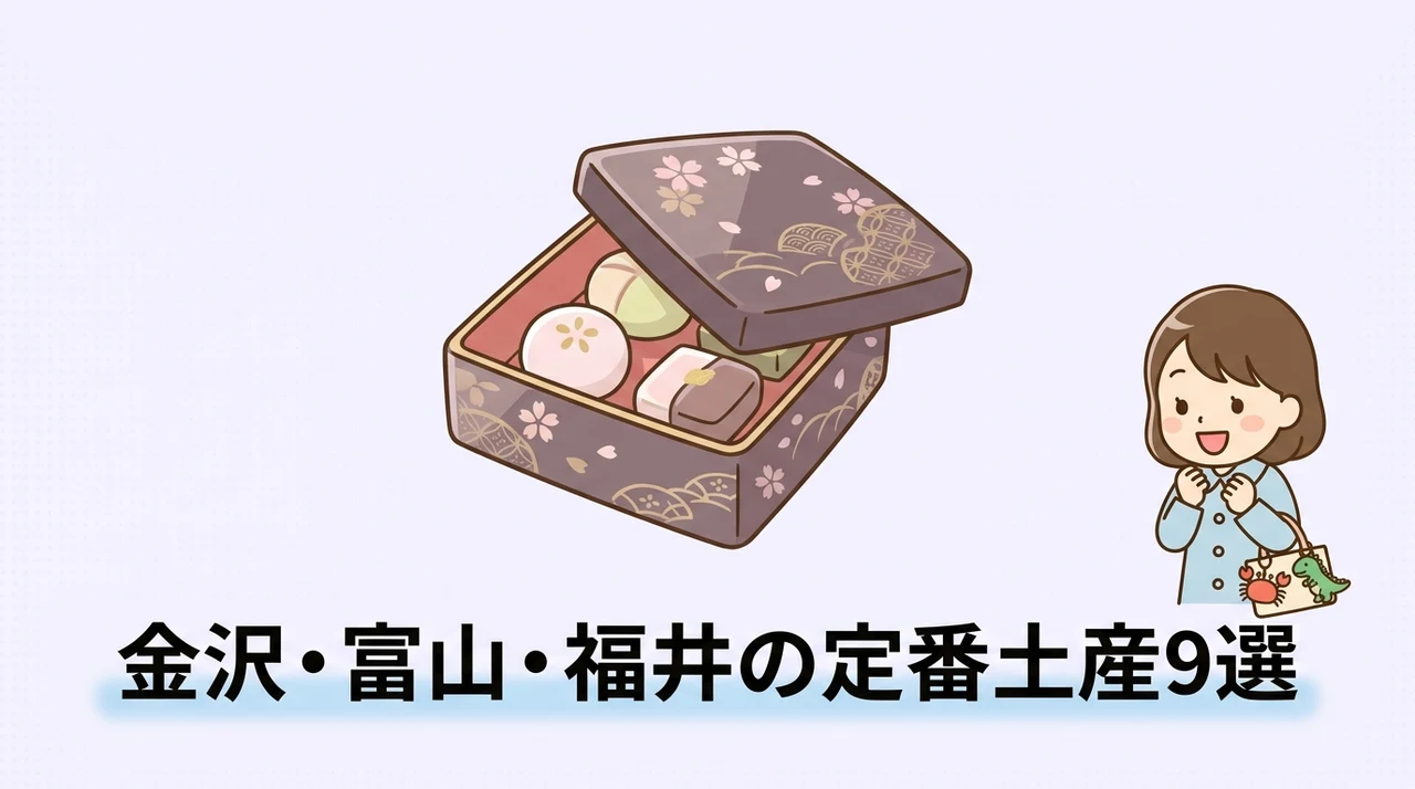 金沢・富山・福井の定番おすすめ土産9選
