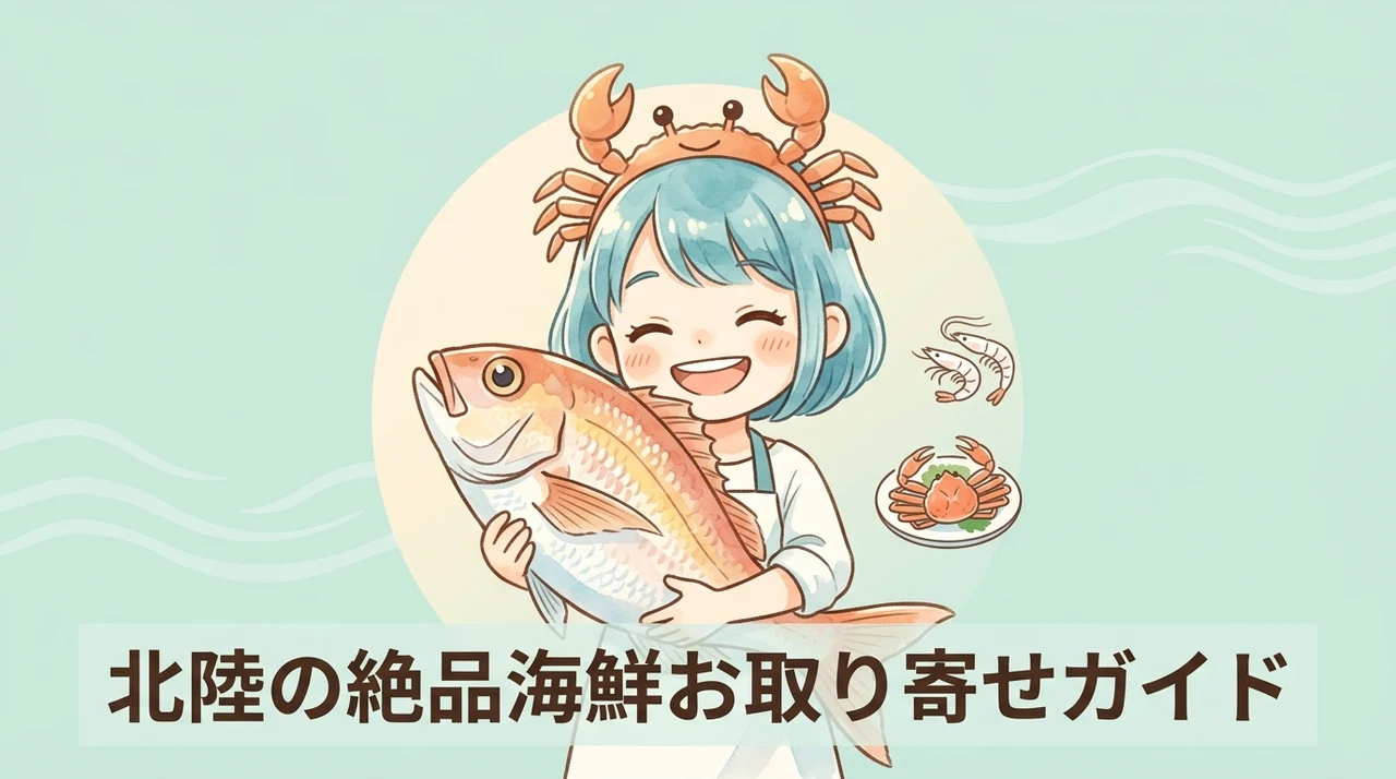 北陸の海産物お取り寄せガイド|のどぐろ・白えび・かにの魅力