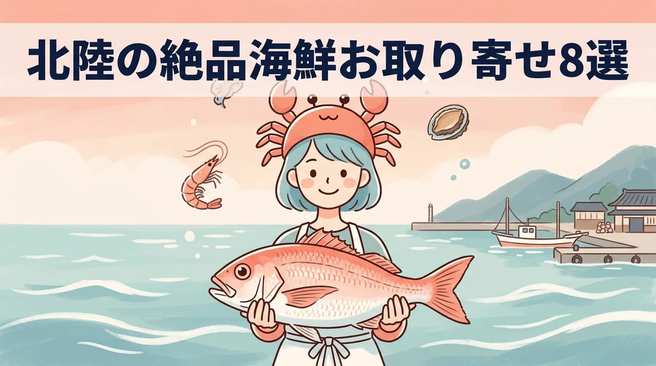 お取り寄せにおすすめの北陸海産物8選