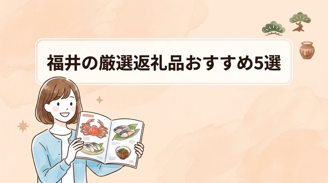 福井県のおすすめ返礼品5選