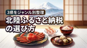 北陸ふるさと納税の選び方|石川・富山・福井の返礼品をジャンル別に整理しました