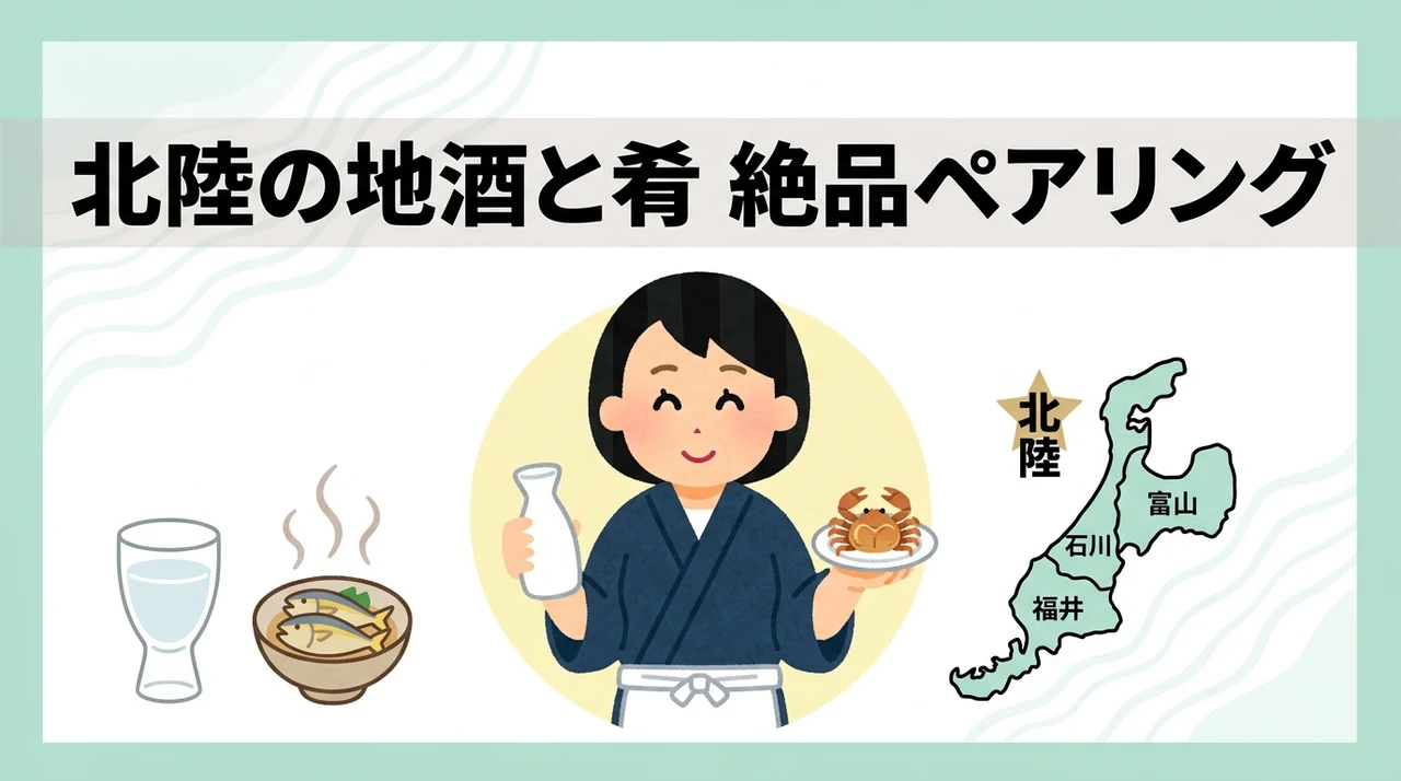 地酒に合う北陸の酒肴と絶品ペアリング