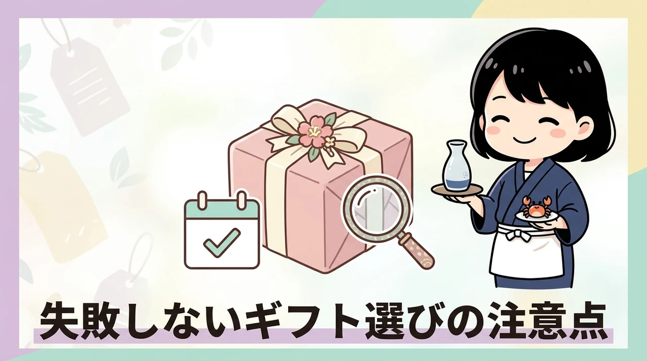 ギフト購入前に確認すべき注意点と配送情報