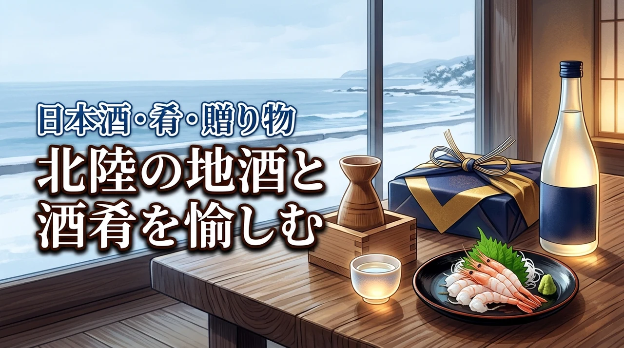 迷ったらこれ!北陸の地酒と酒肴の楽しみ方|日本酒・おつまみ・贈り物を徹底紹介