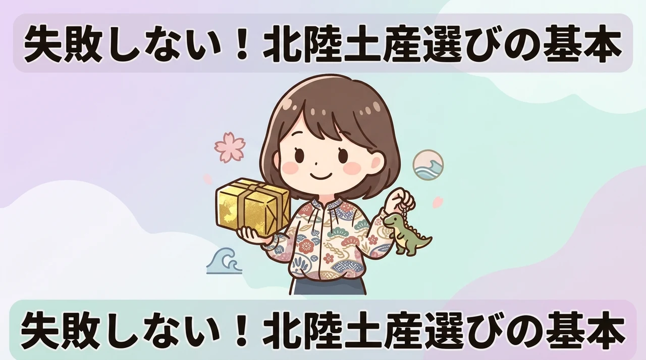 北陸土産の選び方と失敗しないための基本