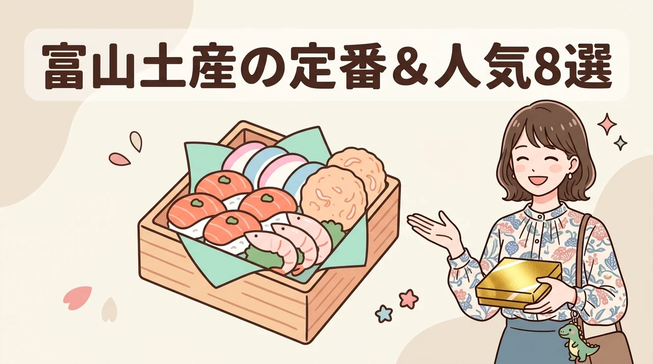 富山土産の定番と人気商品8選