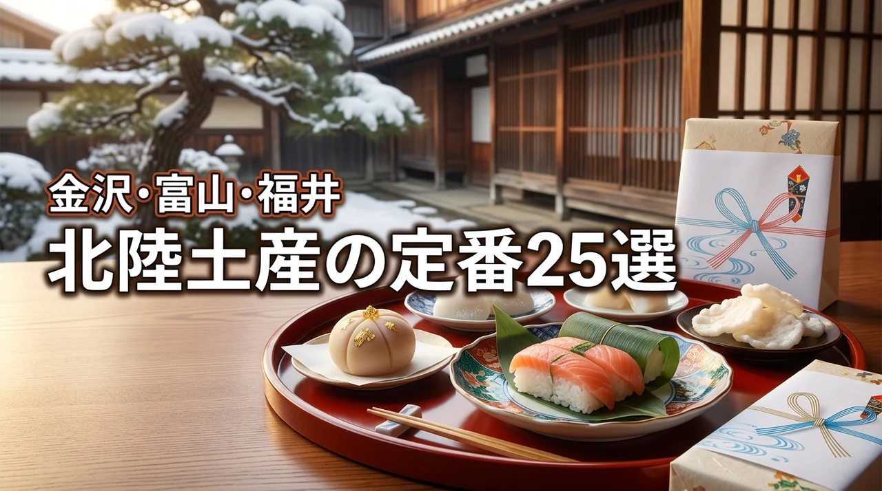 北陸土産の定番と人気商品25選！金沢・富山・福井で買うべき北陸お土産を徹底紹介