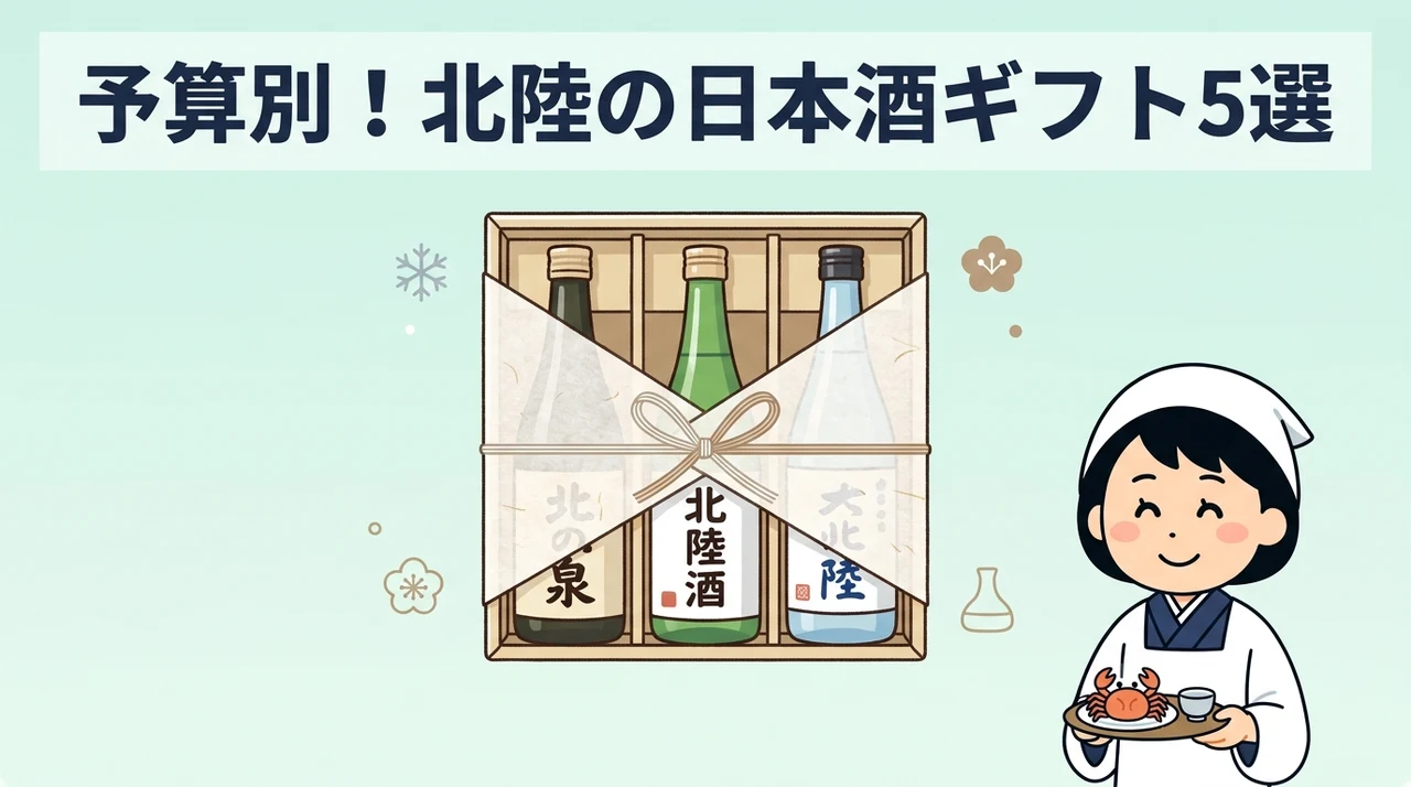予算別おすすめの北陸日本酒ギフト5選