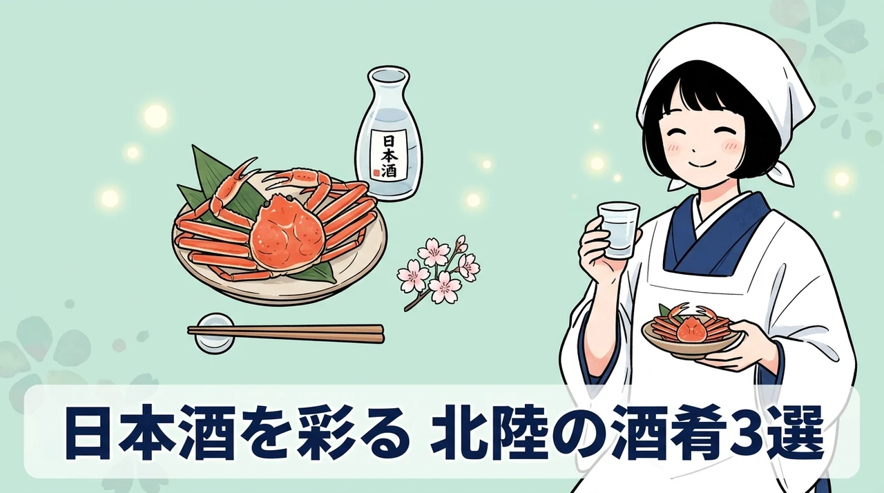 日本酒ギフトを引き立てる北陸の酒肴3選