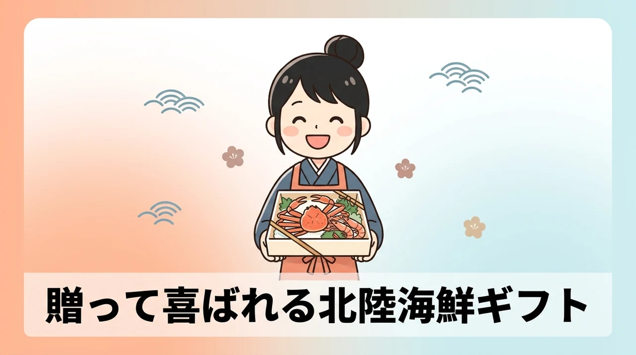 贈って喜ばれる北陸海鮮ギフトの実用的な3つのメリット