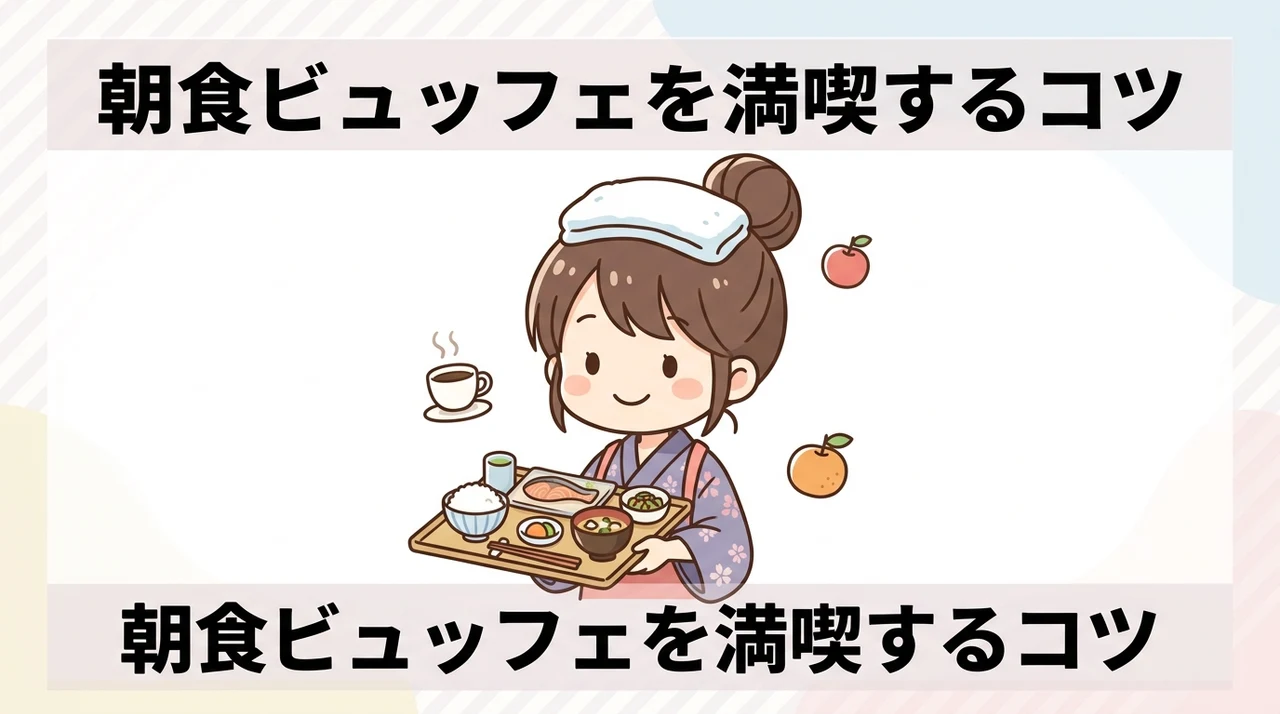 朝食ビュッフェをより楽しむためのポイント