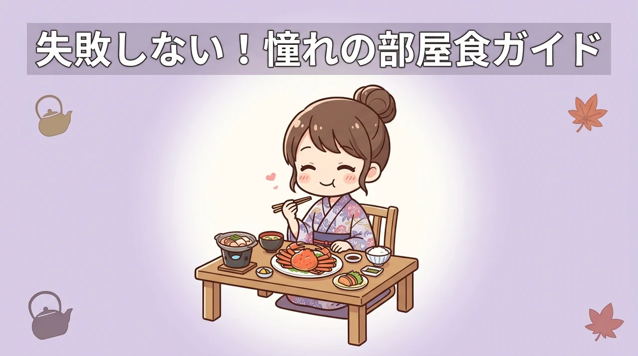 部屋食ならではの滞在イメージと事前確認事項