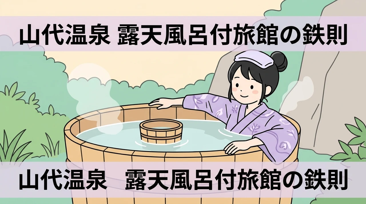 山代温泉で露天風呂付き旅館を選ぶ前に知るべき基本
