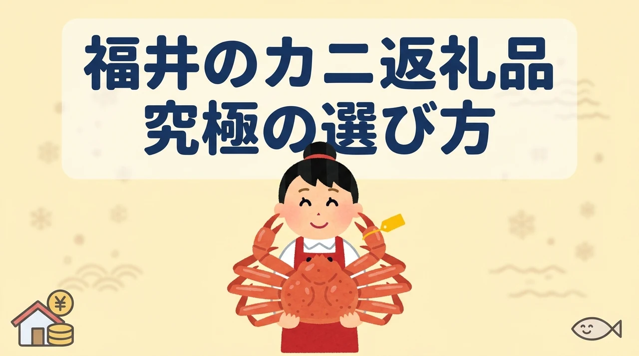 福井県ふるさと納税カニ返礼品の特徴と選び方