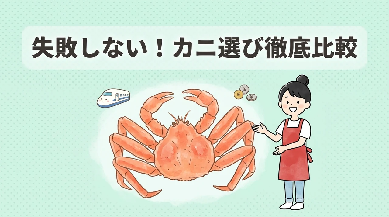 カニ返礼品で失敗しないための比較ポイント