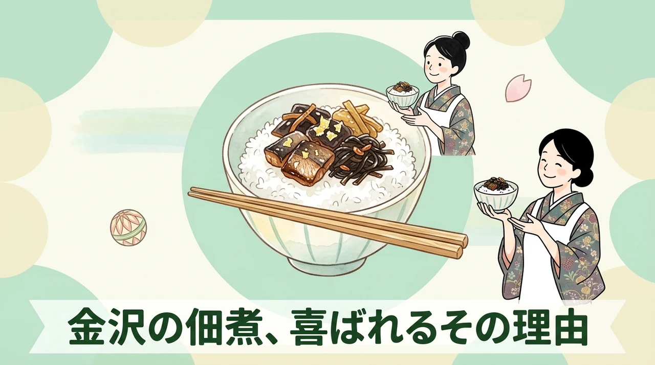 金沢のご飯のお供・佃煮が喜ばれる理由