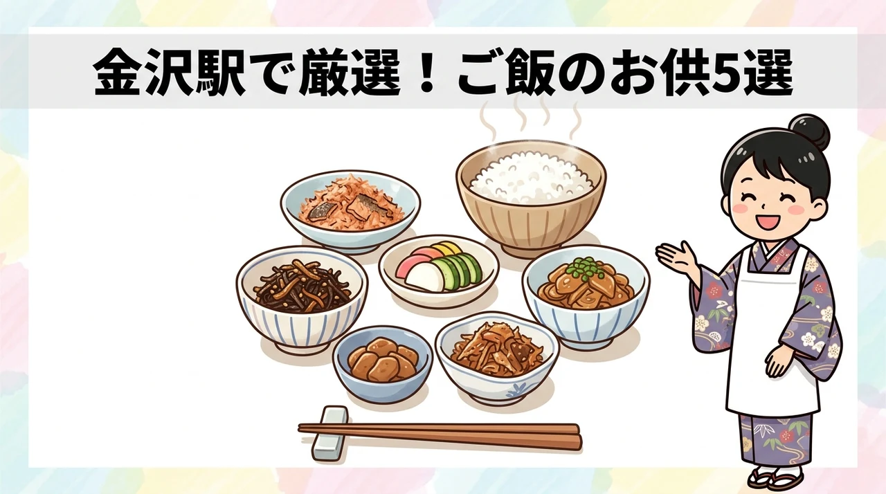 金沢駅で買えるおすすめのご飯のお供5選
