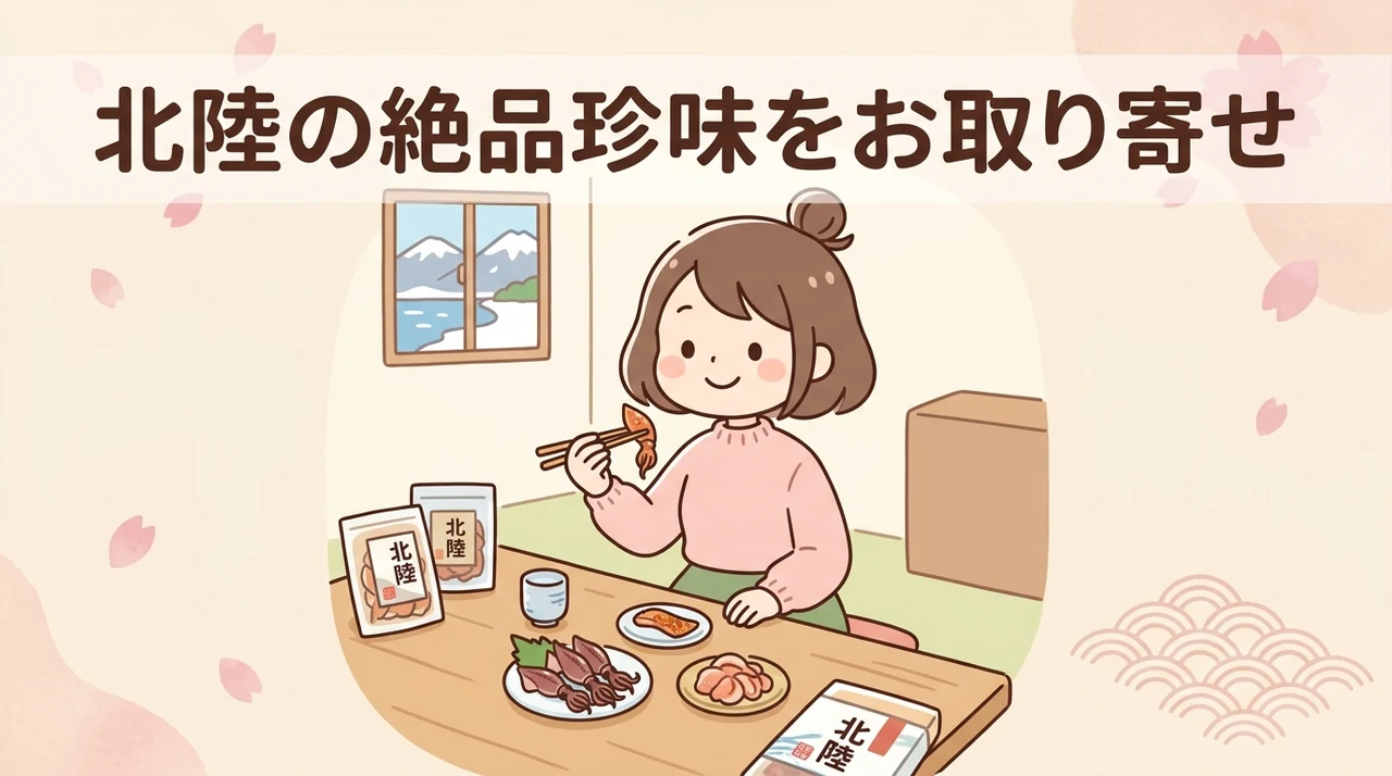 北陸の酒の肴・珍味をお取り寄せする魅力