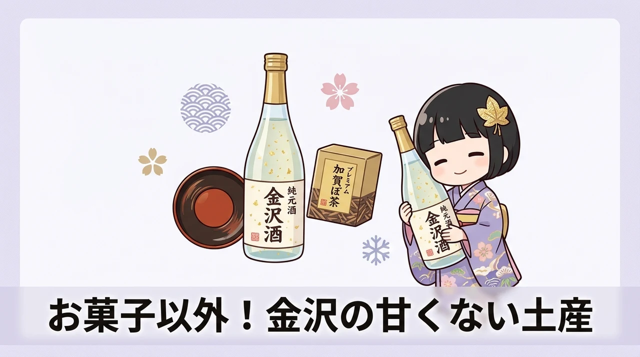 金沢で買える甘くないお菓子以外のお土産とは