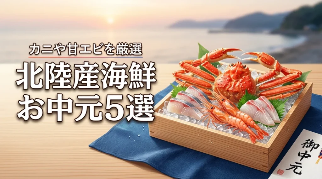 北陸産の海鮮お中元ギフト5選！絶品カニや甘エビで喜ばれる贈り物を厳選