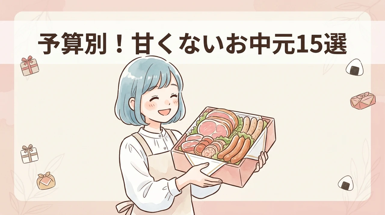 【予算別】お中元におすすめの甘くない食べ物15選