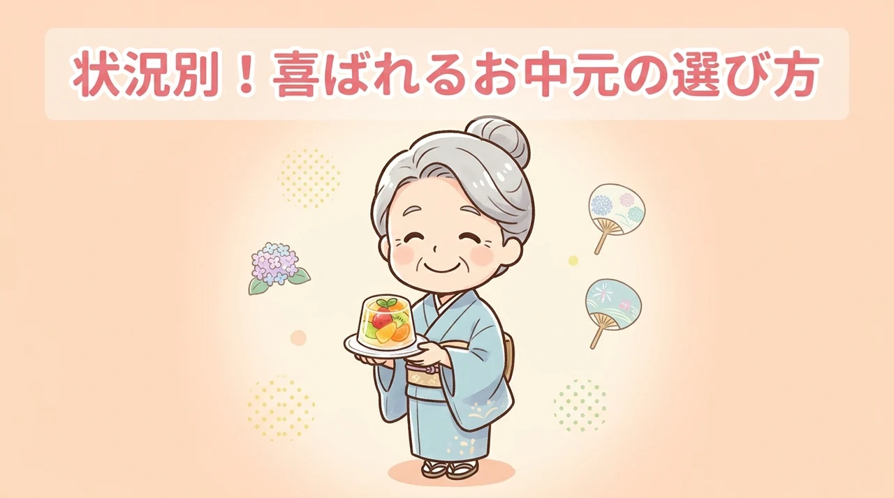 相手の状況に合わせたお中元の選び方