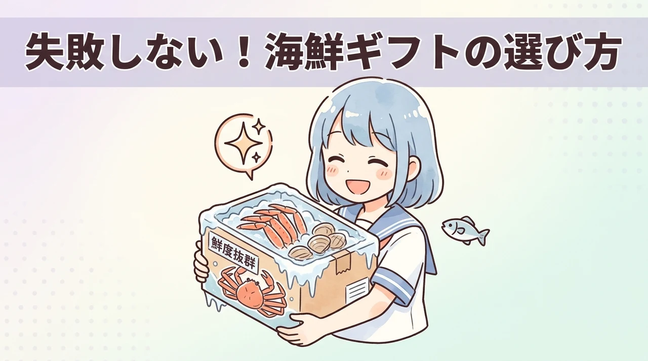 失敗しない冷凍海鮮ギフトの選び方
