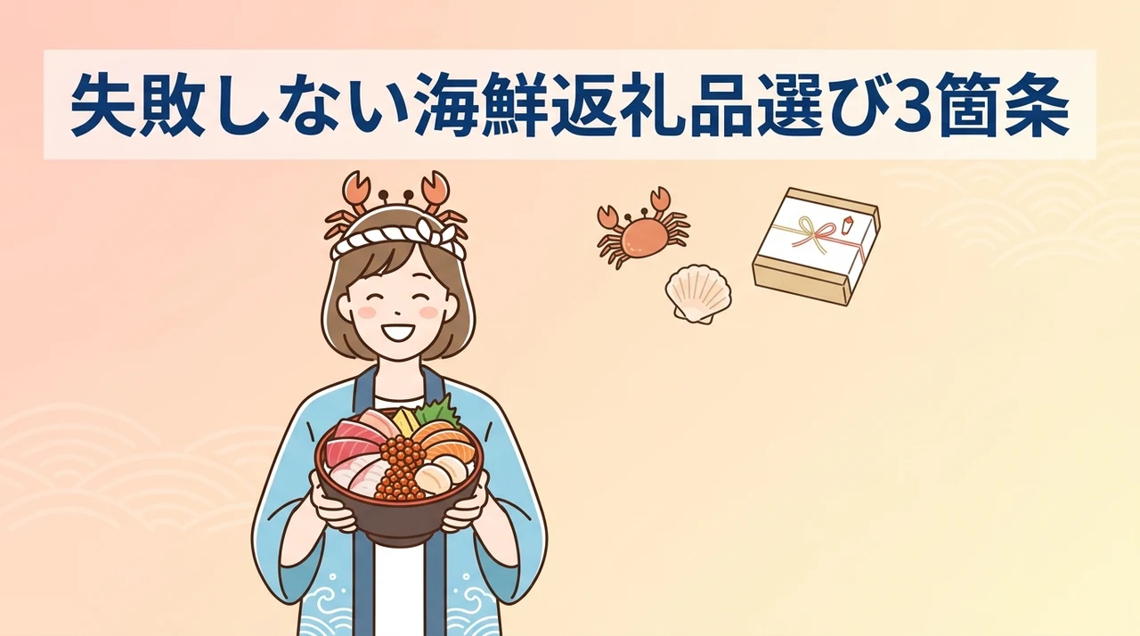 海鮮返礼品を選ぶ前に確認したい3つのポイント