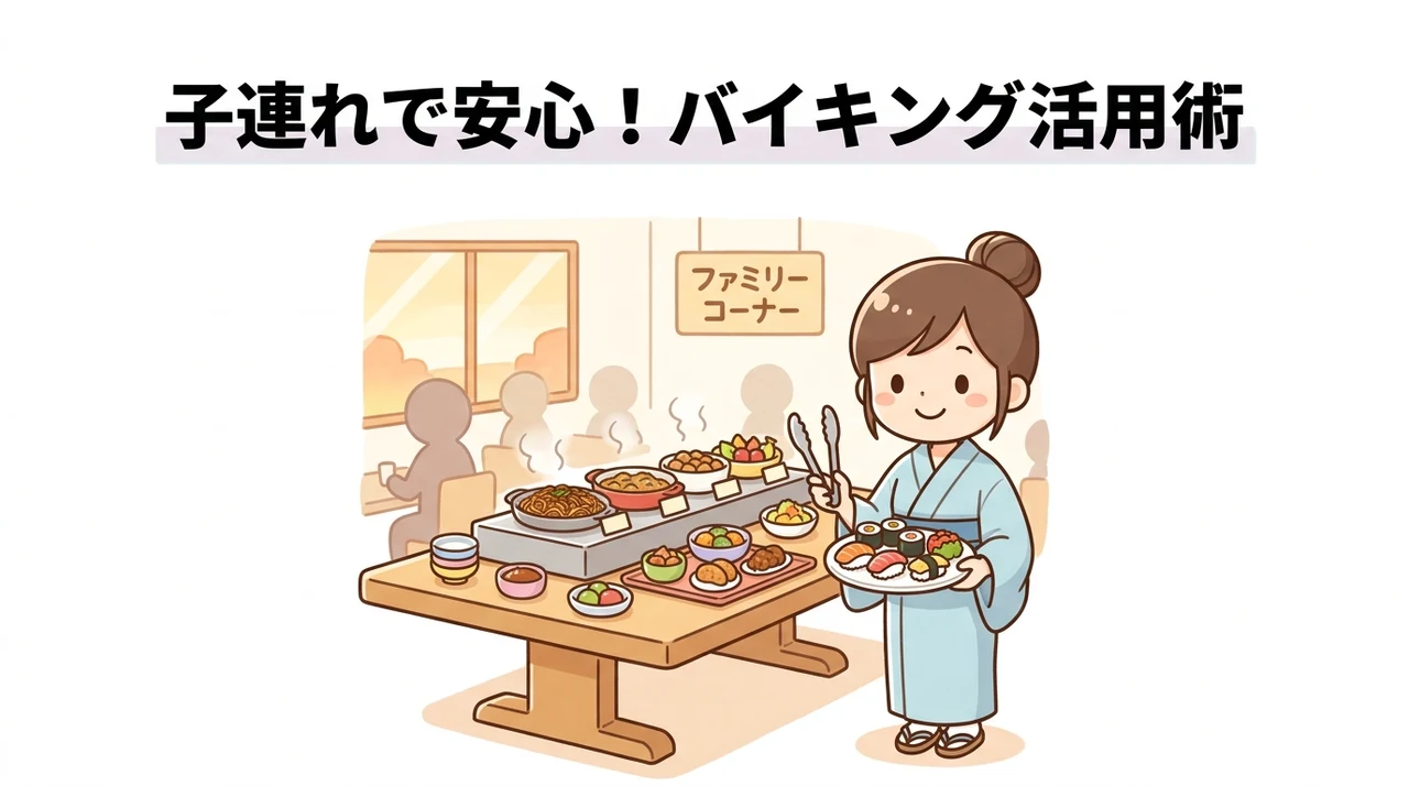 子連れ家族に嬉しいバイキングのサポート情報