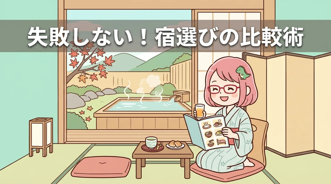宿選びで失敗しないための比較ポイント