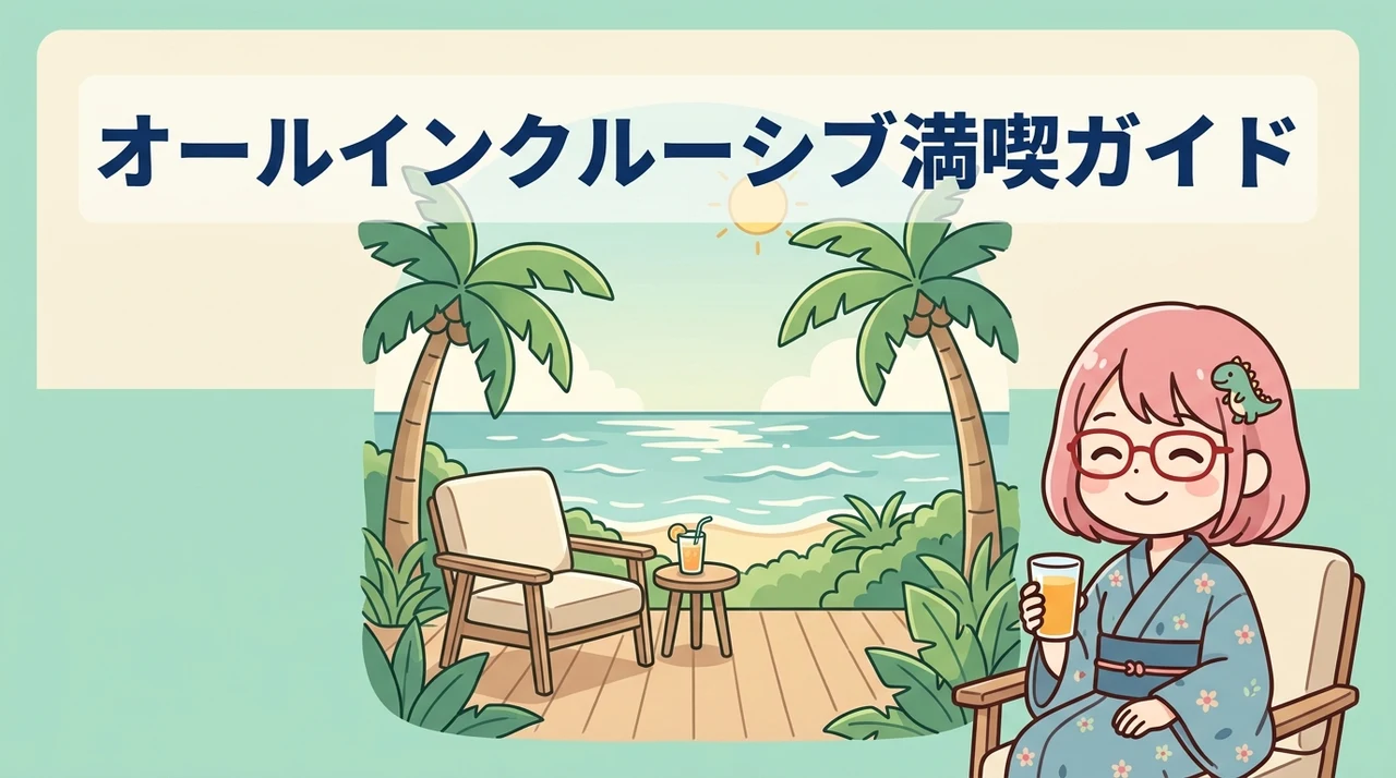 オールインクルーシブ宿での滞在を120％楽しむコツ