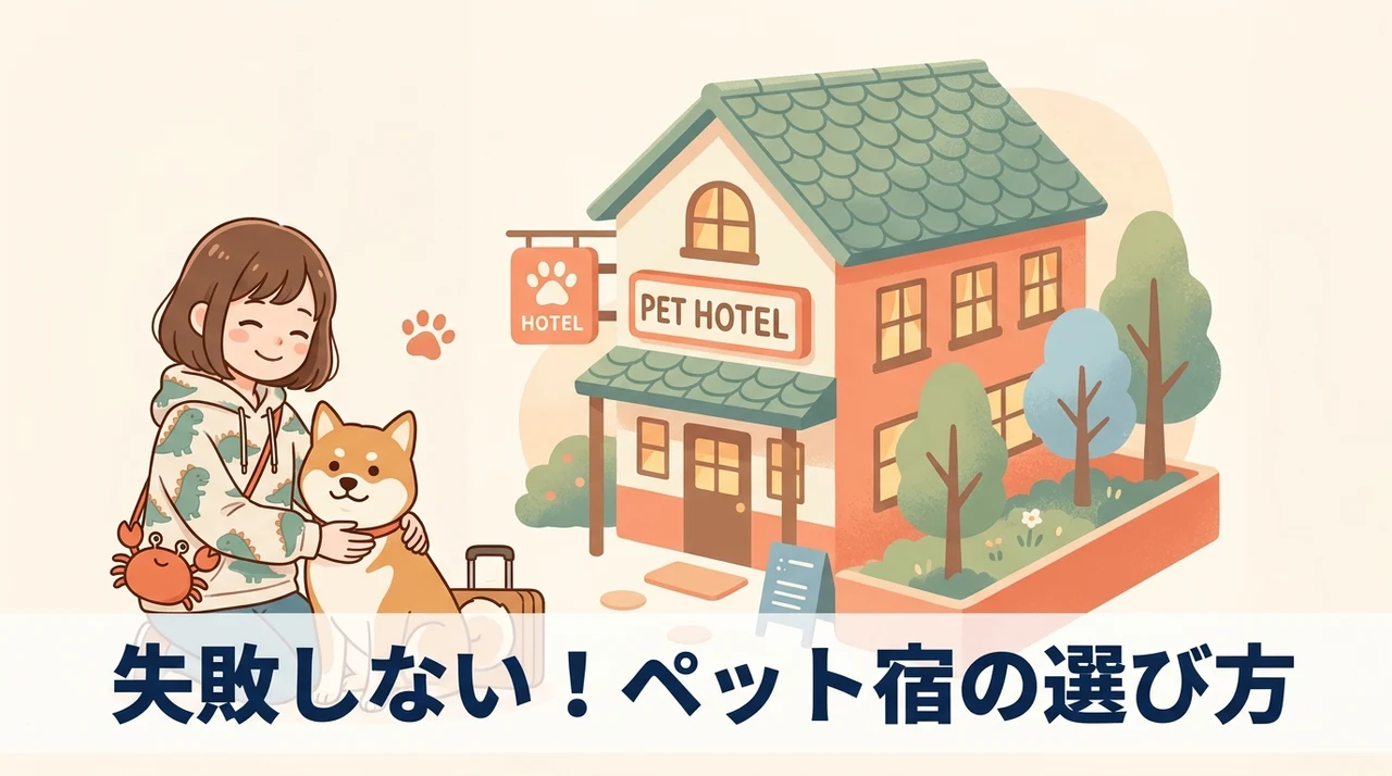ペット連れ旅行で失敗しない宿の選び方