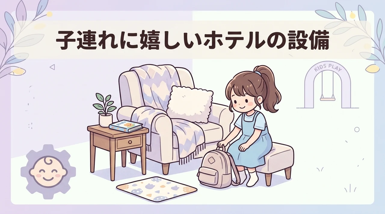 子連れに嬉しいホテルの設備とサービス