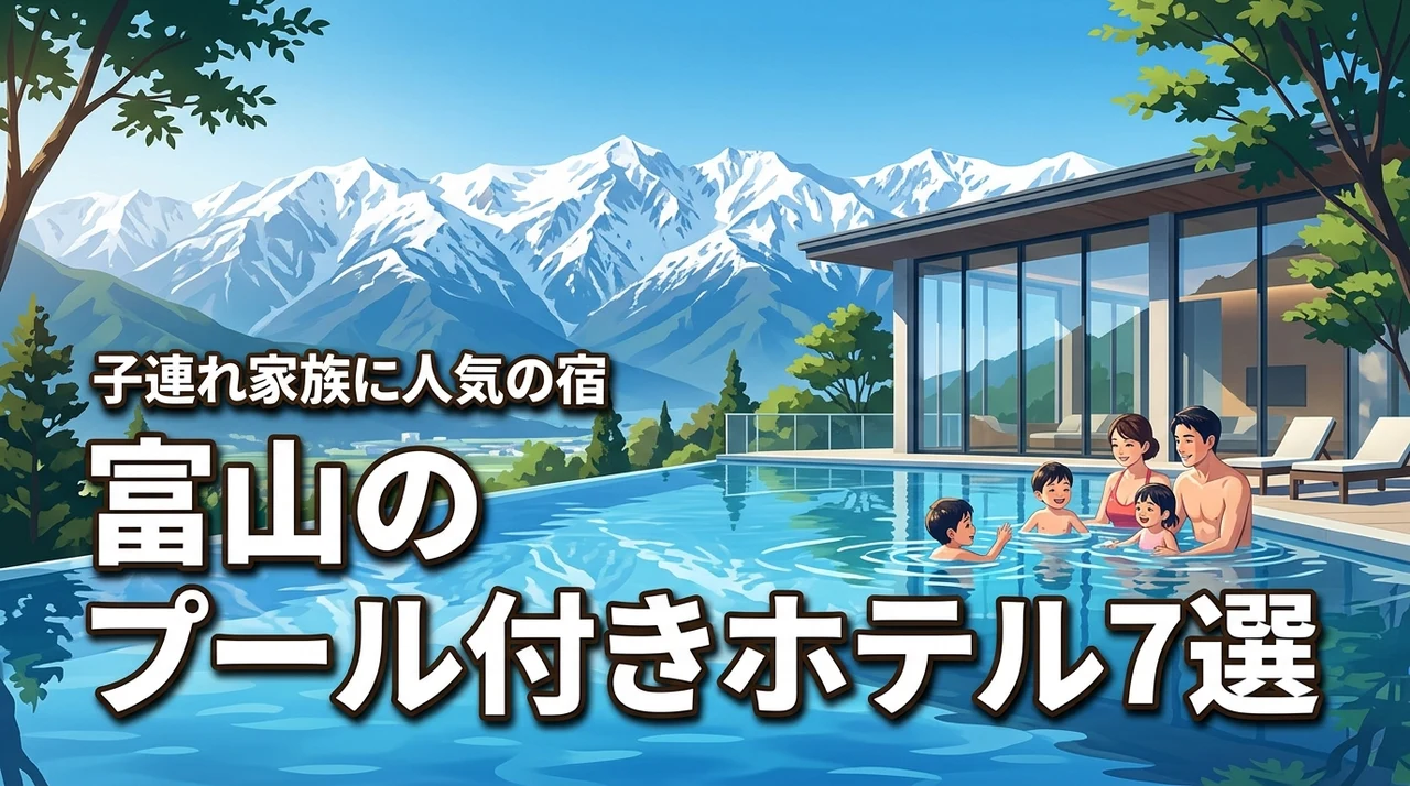 富山のプール付きホテルおすすめ7選！子連れ家族に人気の宿を厳選