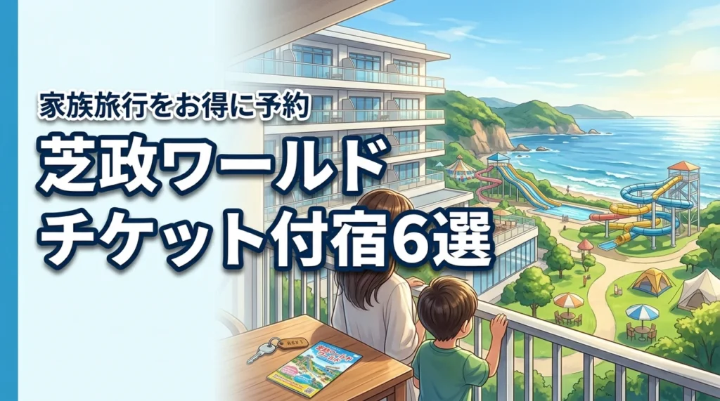 芝政ワールドのチケット付きホテル6選！お得に予約する方法と家族旅行のコツ