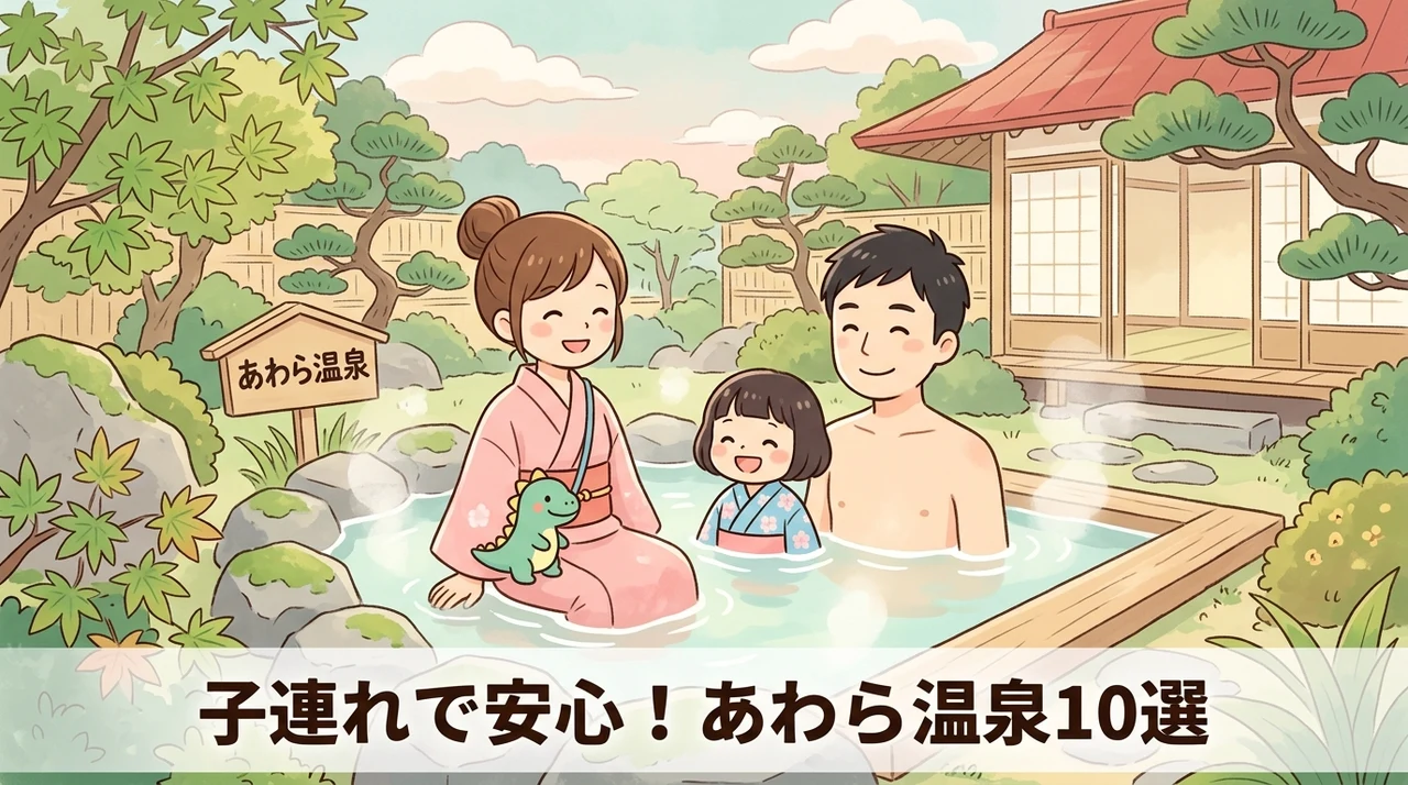 子連れ家族におすすめのあわら温泉宿10選