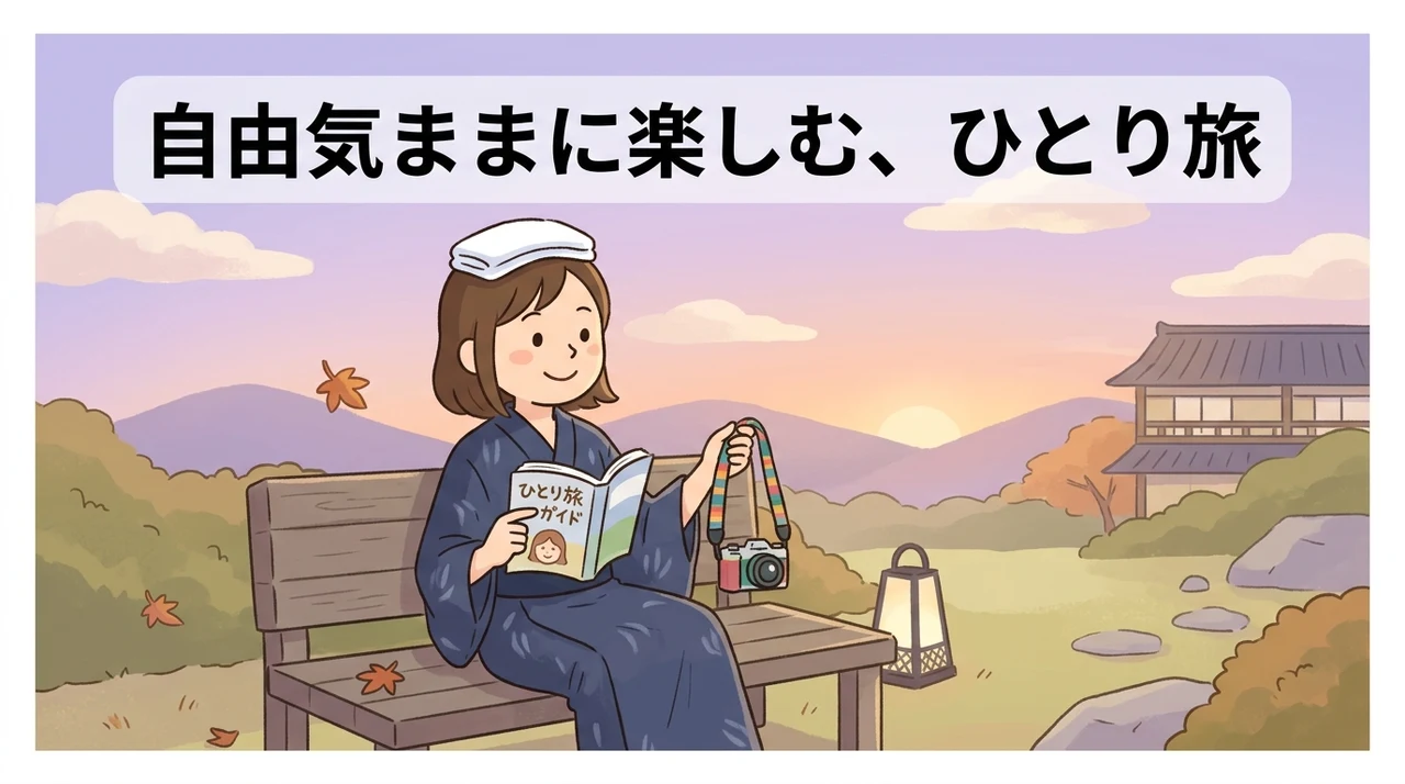 自由気ままに楽しむ一人旅の過ごし方と観光