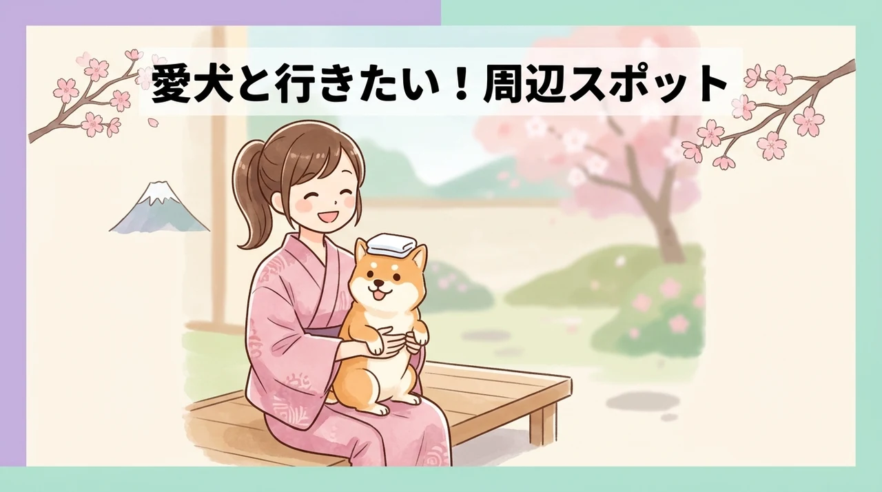 愛犬との旅行をさらに楽しむ周辺スポット