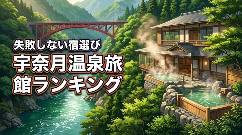 失敗しない宇奈月温泉旅館ランキング｜予算・目的別にベストな宿がわかる