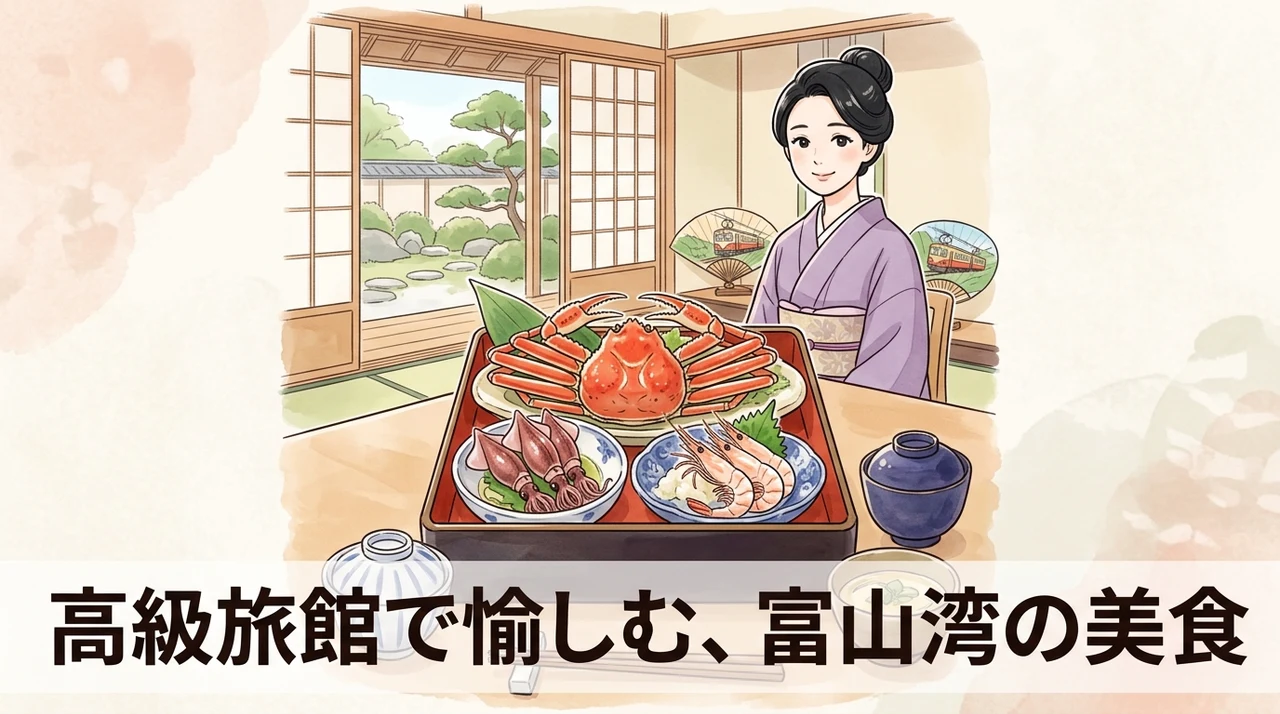 高級旅館で味わう富山湾の幸と美食の魅力