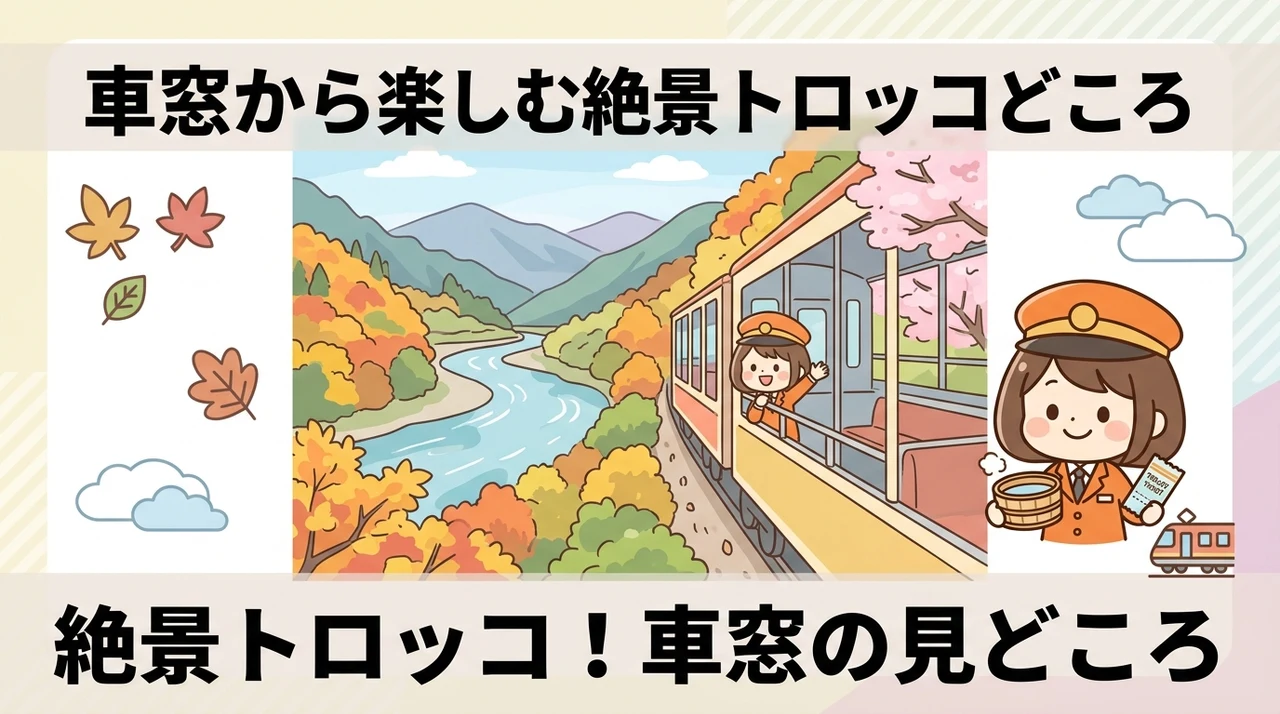 車窓から楽しむ絶景トロッコの見どころ