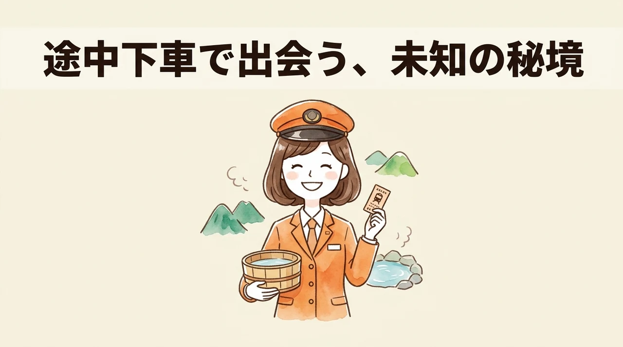 途中下車して体験する秘境の魅力