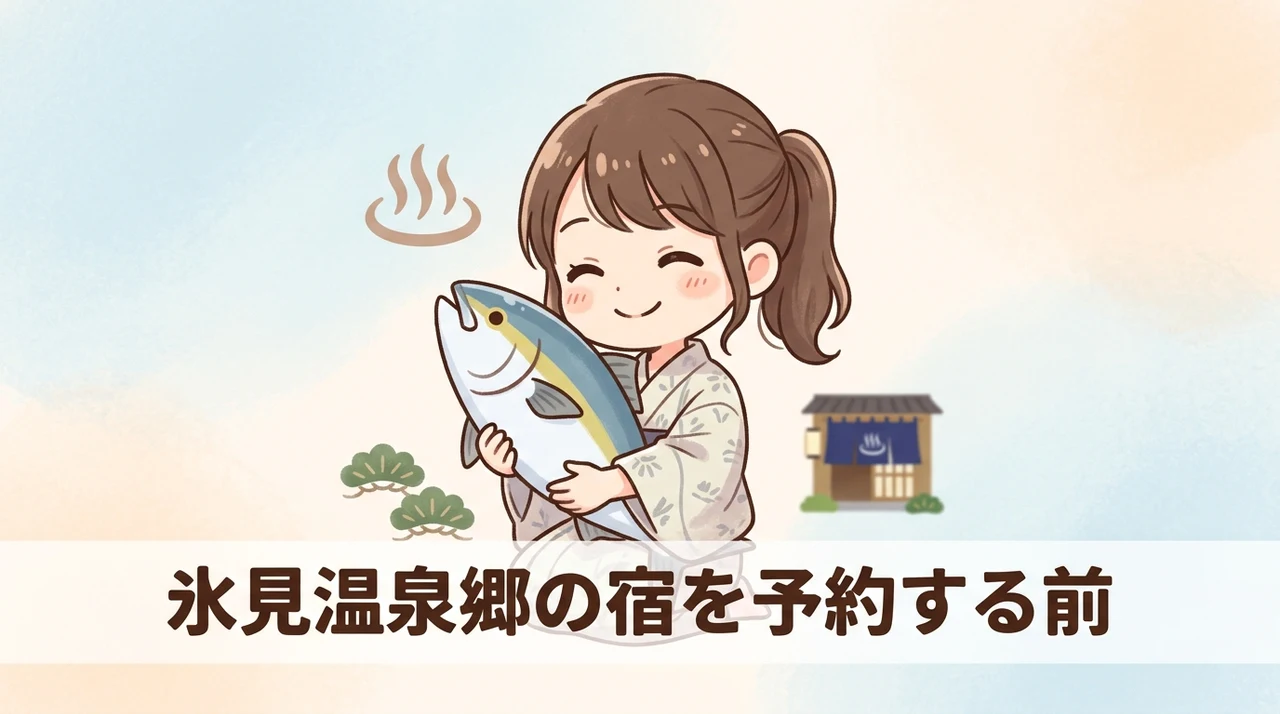 氷見温泉郷の宿を予約する前に知るべき注意点
