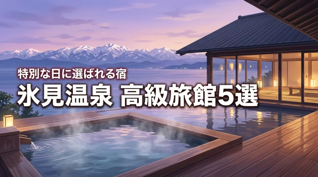 氷見温泉の高級旅館おすすめ5選！特別な日に選ばれる理由と魅力を解説