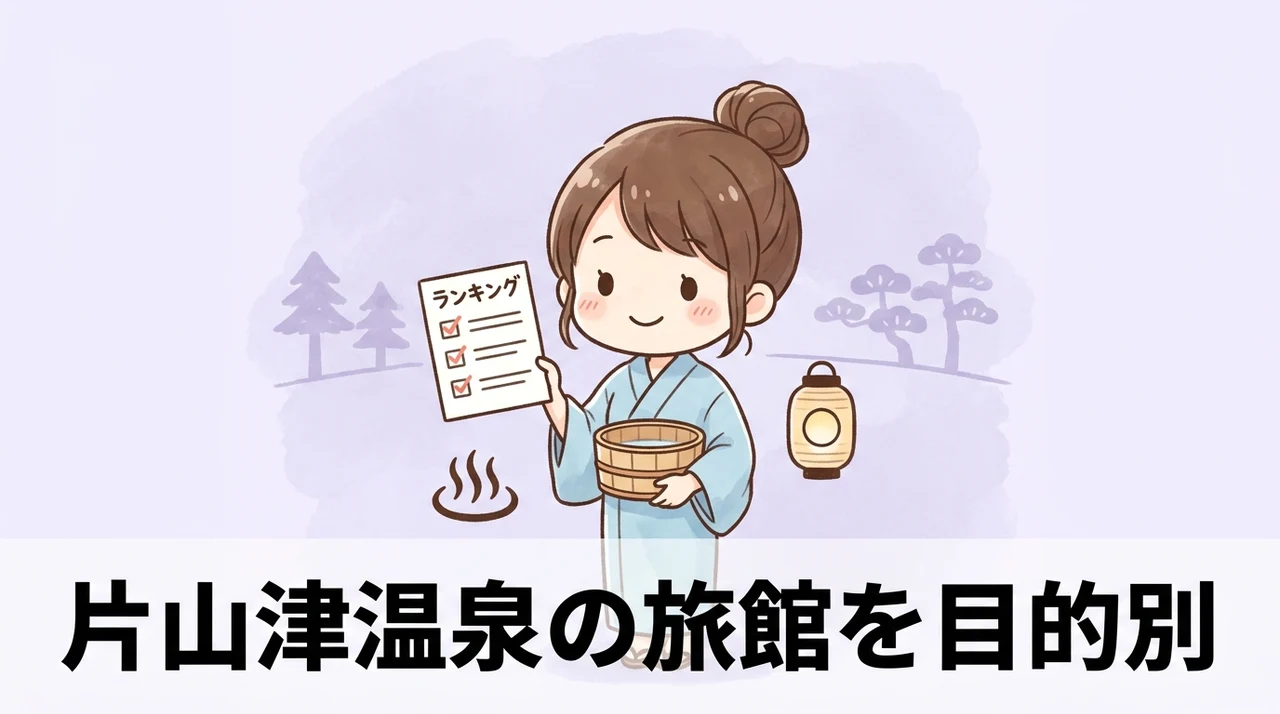 片山津温泉の旅館を目的別に選ぶ3つの視点