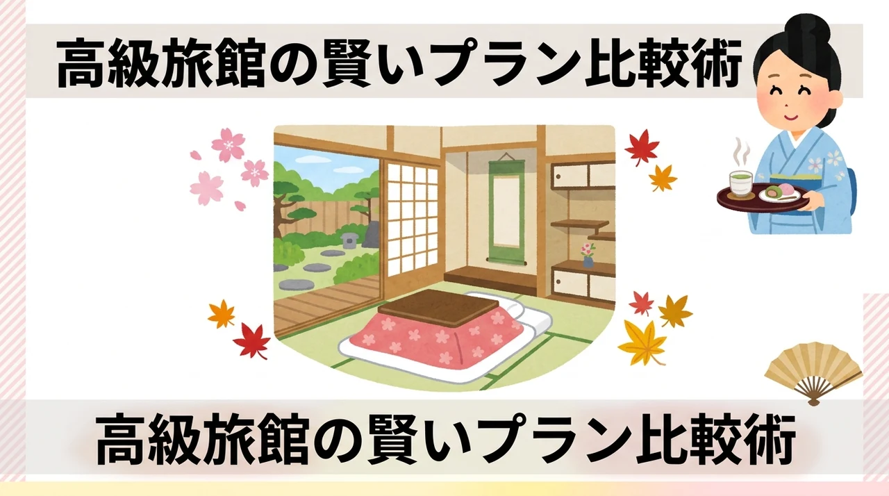 高級旅館の宿泊プランと料金の比較ポイント