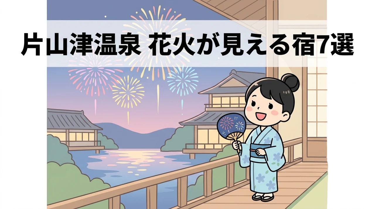 片山津温泉の花火が見える宿のおすすめ7選