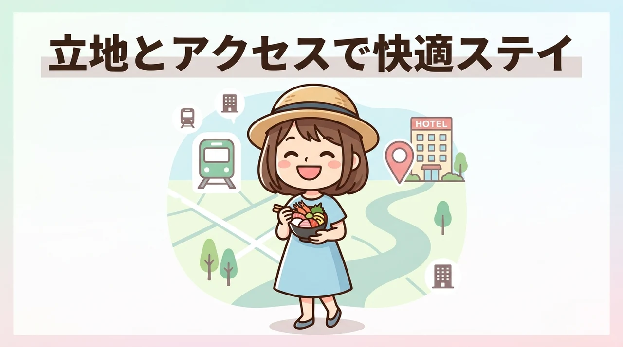 ホテル選びで重視したい立地とアクセスのポイント