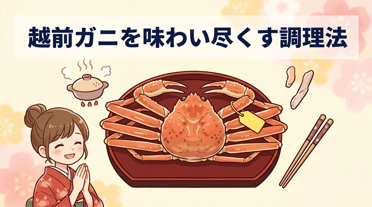 越前ガニの味わい方と調理法別の楽しみ